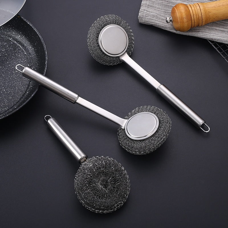 Stainless Steel Long-handled Brush（pack of 12）
