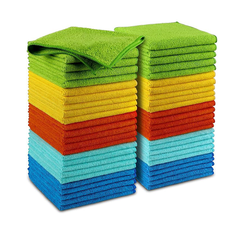 YOMO Microfiber Cleaning Cloth, 100PK